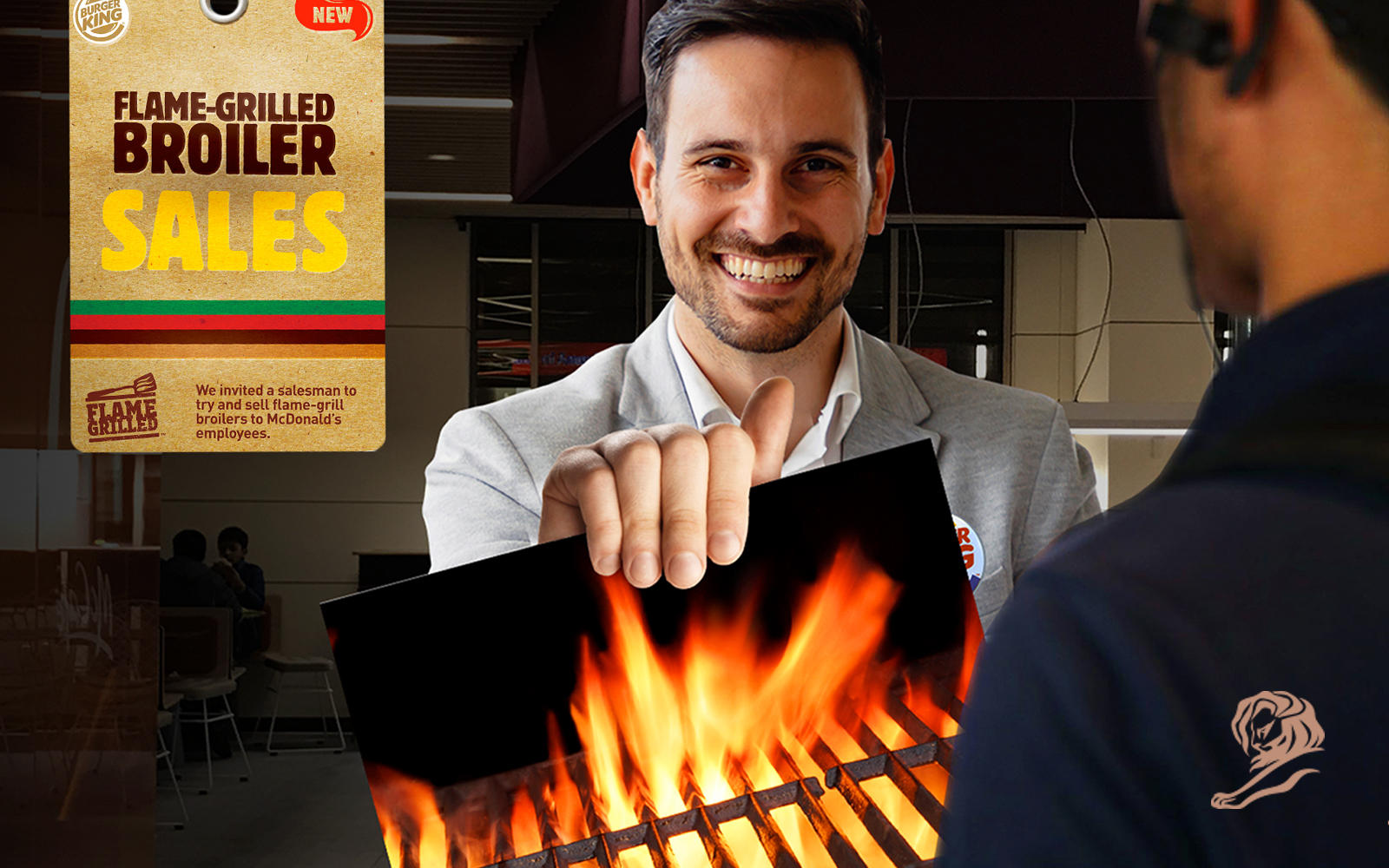 Burger King — Flame-Broiler Salesman